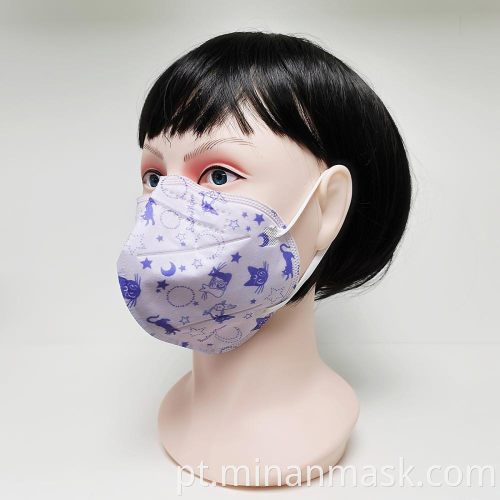 124 1 Purple Pattern Mask